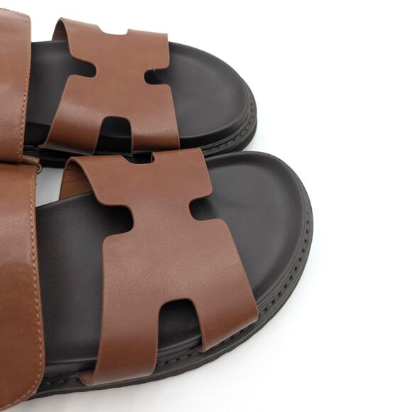 Steve Madden Maiven Casual Slide Sandal Open Toe Men's Brown Size US10M EU43 - Picture 12 of 12